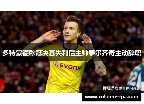 多特蒙德欧冠决赛失利后主帅泰尔齐奇主动辞职